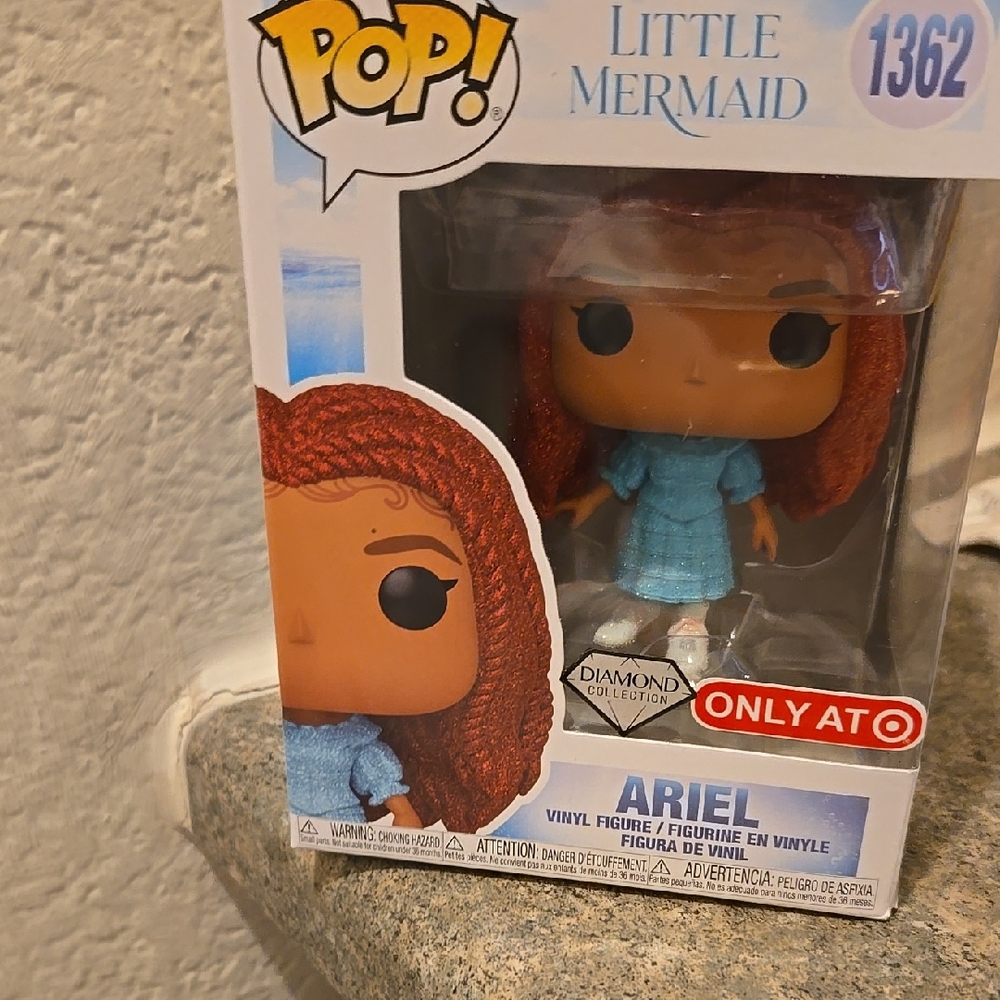 Funko Pop Little Mermaid Ariel Vinyl Figure Number 1362 Nwt